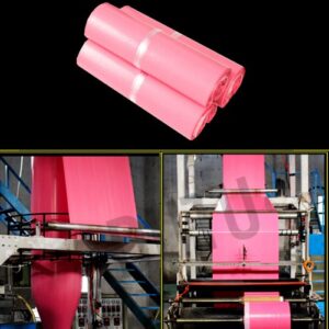 Túi đóng gói hàng màu hồng