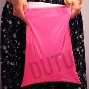 Túi đóng gói hàng màu hồng
