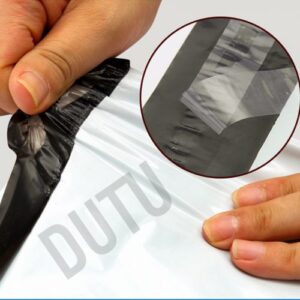 túi đóng gói hàng niêm phong màu trắng