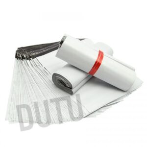 túi đóng gói hàng niêm phong màu trắng