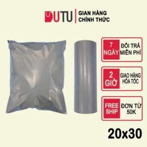 Túi Đóng Hàng Tự Dính Cao Cấp Đen Size 20x30