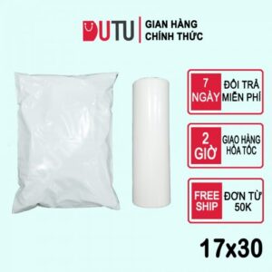 ComBo 100 Túi Đóng Hàng Chống Bóc Màu Trắng Size 17x30