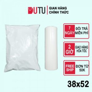 ComBo 100 Túi Niêm Phong PE Màu Trắng Size 38x52
