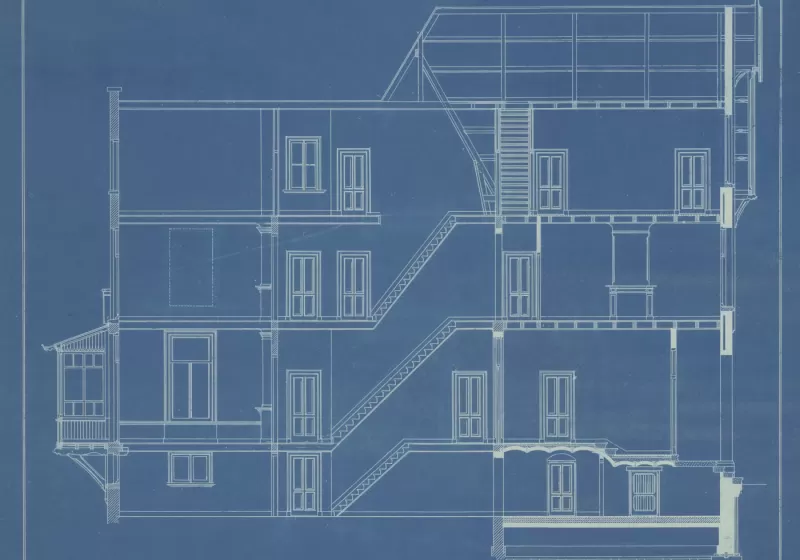 Bản vẽ mặt bằng kiến trúc dùng trong hồ sơ xin phép